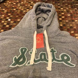 Michigan State MSU Vintage Hoodie Sweatshirt - New w/ Tags - Medium